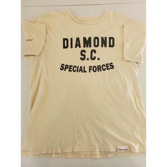 Diamond Supply Co. Other - Diamond Supply Co Diamond S.C. Special Forces Tan Graphic T-Shirt Mens XL